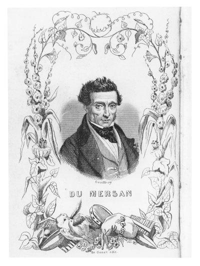 Théophile Marion Dumersan, 1847 von Charles Michel Geoffroy